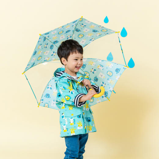 韩国HAS儿童雨伞男女童幼儿园小学生上学雨具长柄晴雨两用太阳伞 商品图5