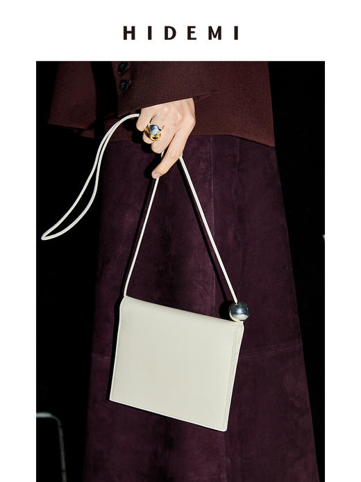 HIDEMI流线感戒指 银色/金色 商品图5