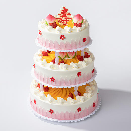 【福寿双全】新鲜芒果搭配大颗蟠桃送寿星，寓意福寿又安康（惠州） 商品图0