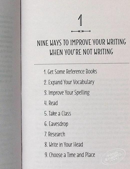 【中商原版】提高写作水平的100种方法 100 Ways to Improve Your Writing 英文原版 Gary Provost 商品图7