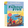 五个小伙伴历险记三合一故事集1-3 英文原版 The Famous Five Collection 英文版进口儿童英语章节小说 Enid Blyton 伊妮德布莱顿 商品缩略图0