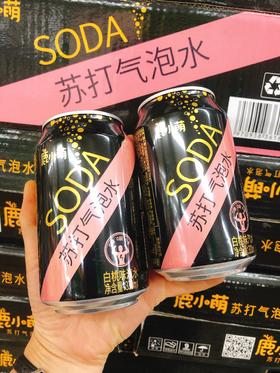 鹿小萌苏打气泡水5瓶（拼团）