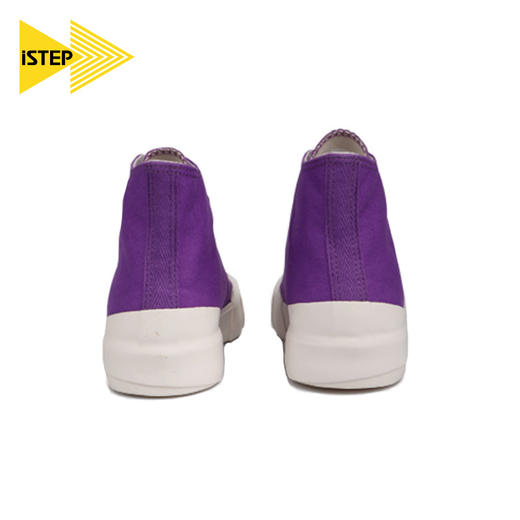 iSTEP抖音同款感光变色鞋新款热感印花帆布鞋高帮女透明底鞋 商品图3