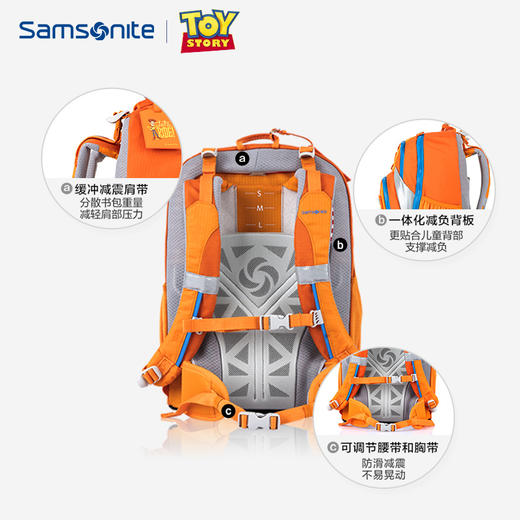 新秀丽迪士尼合作款科学背负多功能小学生书包GY7*001 商品图3