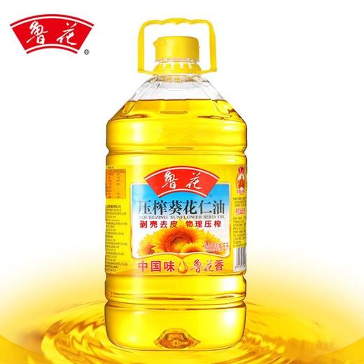 鲁花压榨葵花仁油5L 商品图0