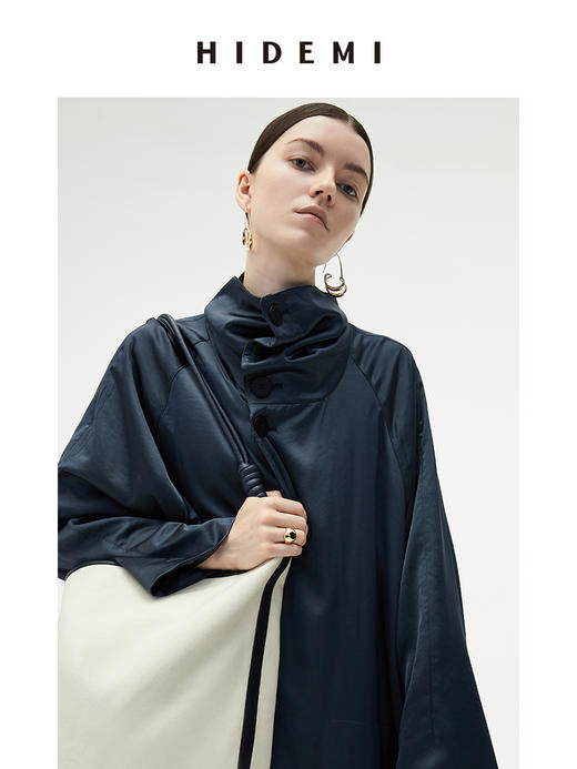 HIDEMI花苞线条感耳环 商品图10