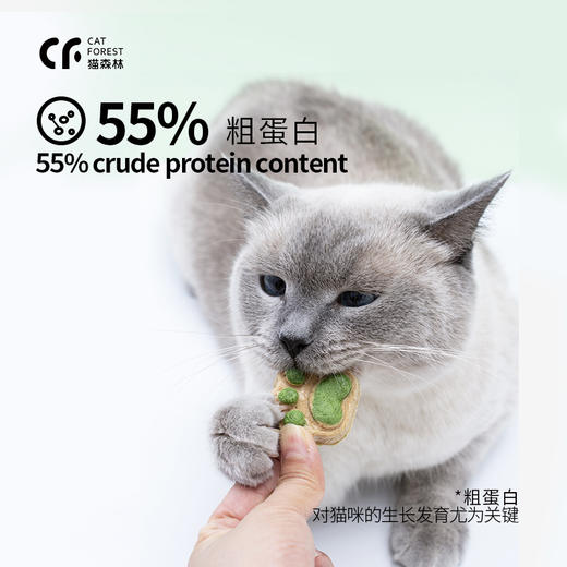 【赠品链接单品不发货】双十一入群转盘猫森林爪爪冻干猫犬通用零食30g 商品图3