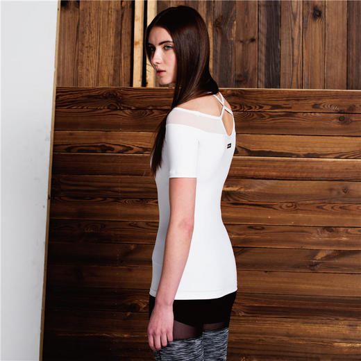 夏克提T恤短袖含胸垫SHAKTITEE 商品图1