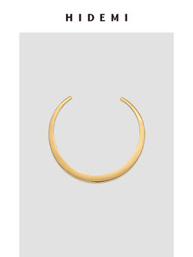 HIDEMI简约设计感项圈 银色/金色