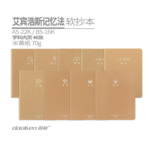 道林记忆法线装地理软抄本DL3061-A1646 商品图3