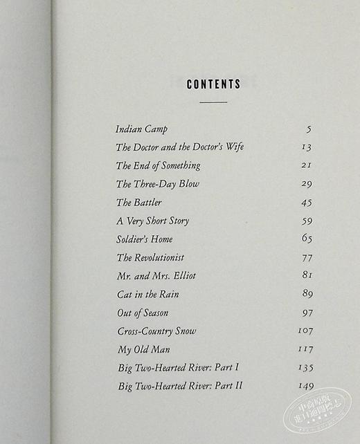 【中商原版】我们的时代 海明威 英文原版 In Our Time Ernest Hemingway 经典文学 小说 Vintage Classics 商品图6