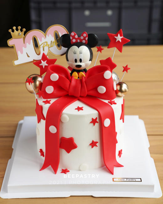 米妮蛋糕C款式蝴蝶结 加高 商品图0