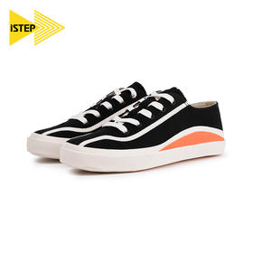 iSTEP小白鞋2021新款女鞋运动鞋休闲百搭平底低帮帆布鞋ins潮板鞋