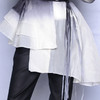 TANGY Collection/天意精品春夏新品桑蚕丝不规则下摆吊染收腰外套 商品缩略图2