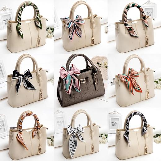 【丝巾】韩版春秋夏季气质薄丝巾百搭细窄小领巾网红洋气围巾长条方巾女款 商品图2