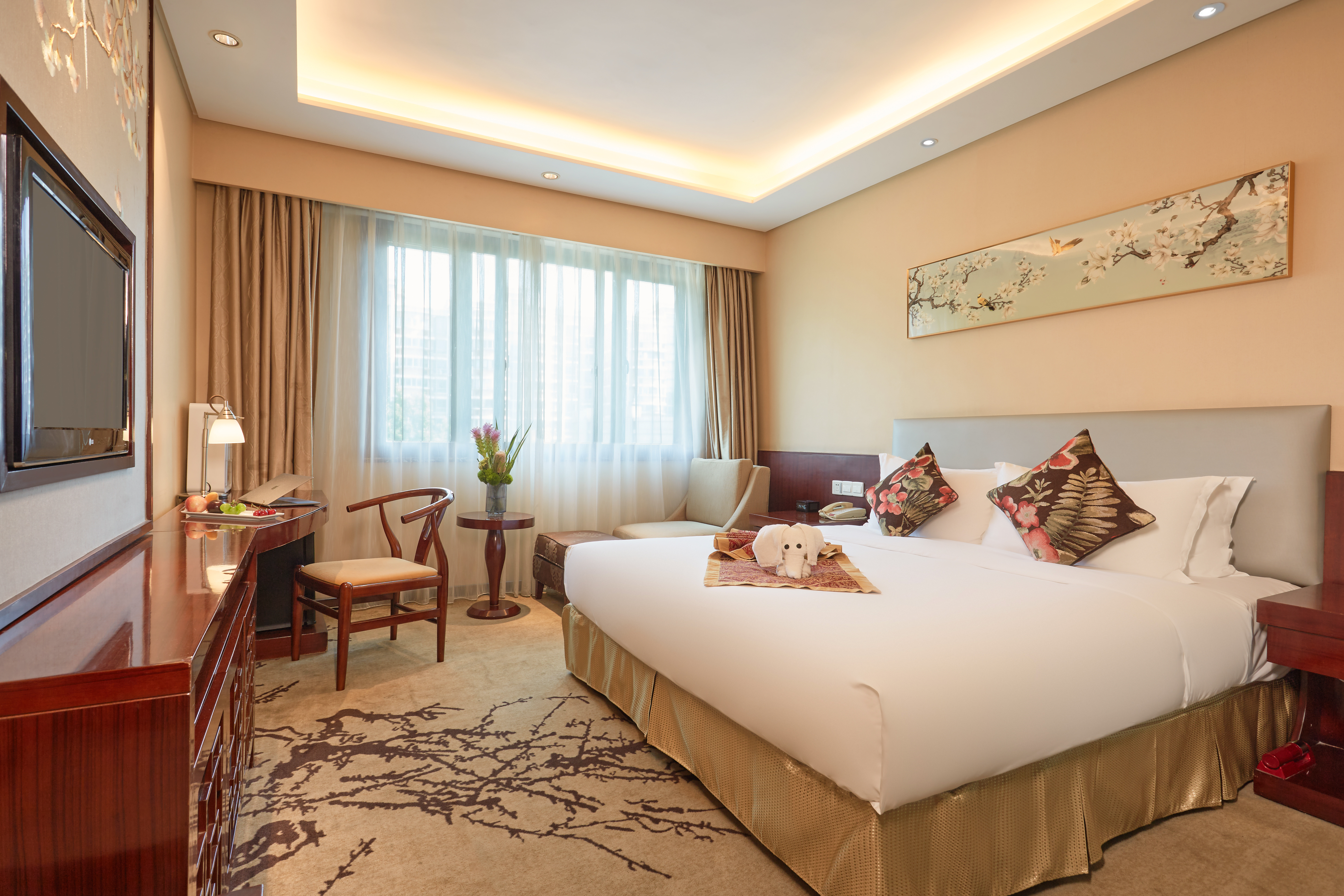 【预售房券】杭州最佳西方梅苑宾馆★低至人均￥200入住京杭大运河畔