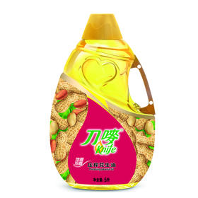 刀唛地道浓香压榨花生油 5L