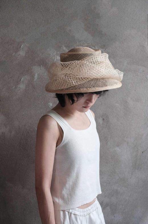 Kreuzzz 原色金丝草caryn中檐草帽 商品图3