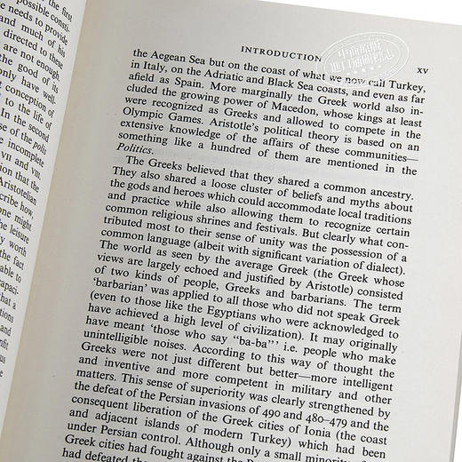 【中商原版】牛津世界经典系列 亚里士多德3本套装 政治学 诗学 尼各马科伦理学 英文原版 Oxford Worlds Classics Aristotle 商品图3