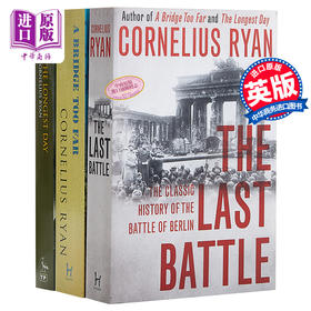 【中商原版】二战史诗三部曲 英文原版 The true story of World War II 科尼利厄斯 瑞恩 Cornelius Ryan 豆瓣高分 1944诺曼底登陆