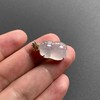 高冰种雪花棉翡翠猪18k黄金钻石镶嵌 商品缩略图9