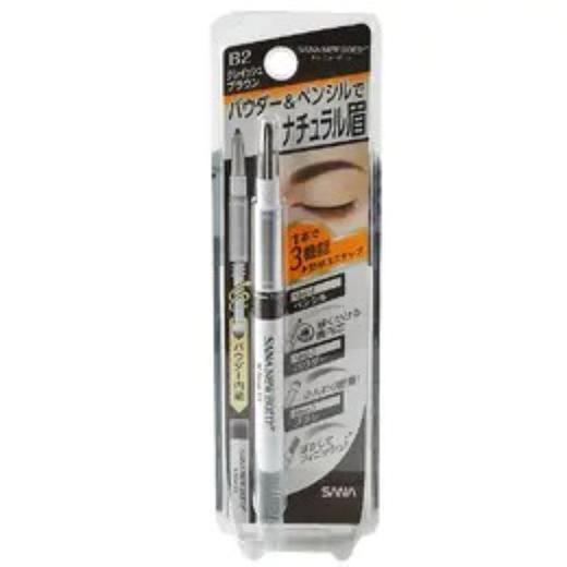 莎娜 柔和三用眉彩笔/灰棕色 商品图1