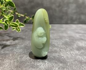 【御珠宫坊】碧玉佛挂件