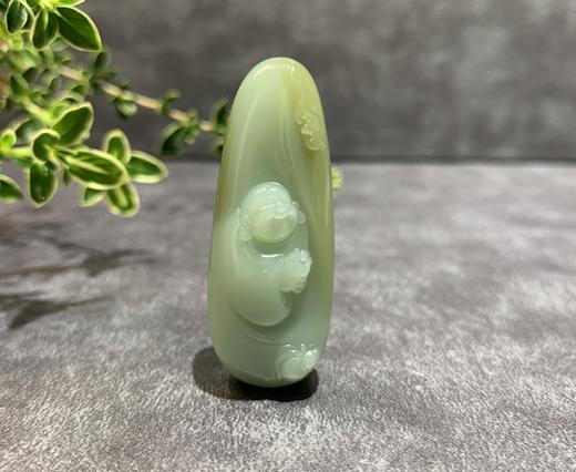 【御珠宫坊】碧玉佛挂件 商品图0
