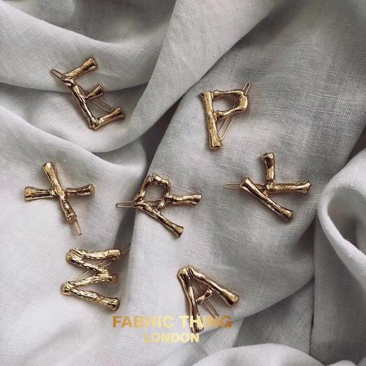 FABRIC THING DIY字母发夹（不支持无理由退换）[福利品] 商品图1