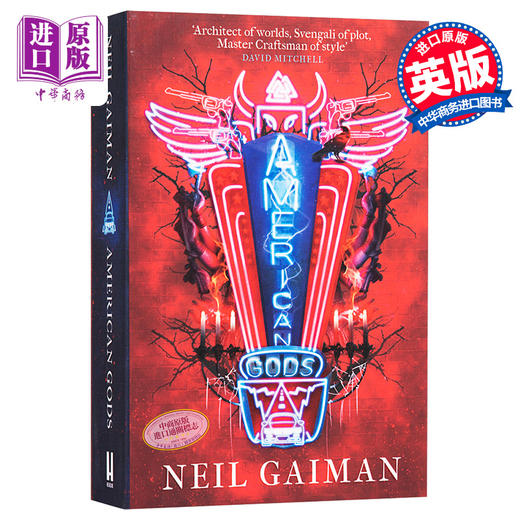 【中商原版】尼尔盖曼 美国众神 American Gods 英文原版 Neil Gaiman 豆瓣高分 商品图8
