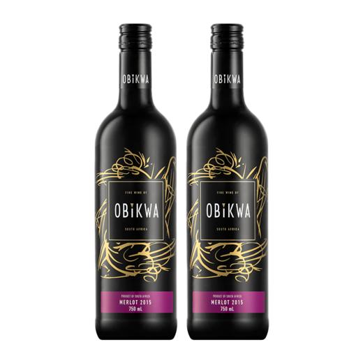 【整箱购买】奥卡瓦-梅洛干红葡萄酒 Obikwa - Merlot 750ml*6 商品图1