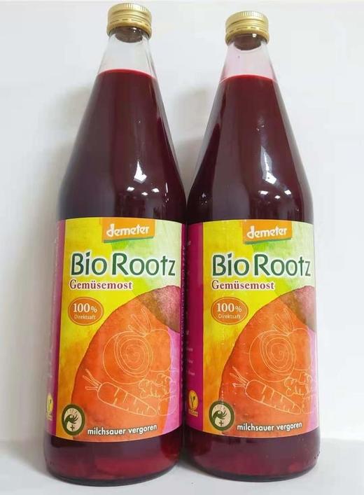 【新手体验装】德国进口根茎蔬菜汁（大红瓶） 750ml/瓶 商品图3