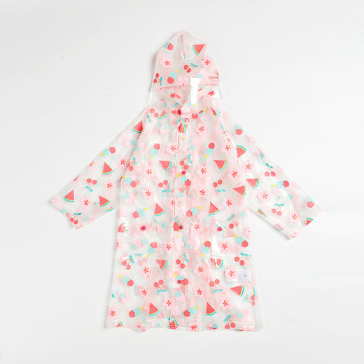 韩国HAS儿童雨衣幼儿园宝宝男女童小孩全身轻薄小学生雨披斗篷式 商品图12