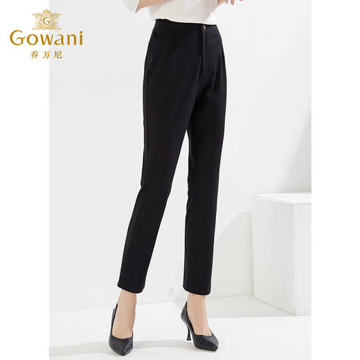 乔万尼休闲直筒裤显瘦百搭弹力轻薄透气EI2F850 商品图2