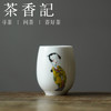 茶香记 景德镇 手绘古典美人鸭蛋杯 百搭好用 清雅古典 品茗杯 商品缩略图2