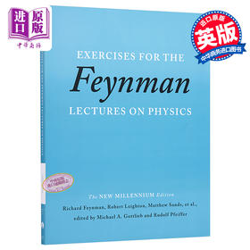 【中商原版】费曼物理学讲义习题 英文原版 Exercises for the Feynman Lectures on Physics Richard Feynman