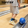 TOPSTAR新款秋冬儿童运动鞋男女儿童低帮软底可调松紧一脚蹬1110 商品缩略图3