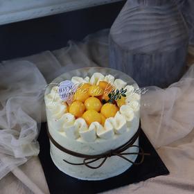 ｜芒里百香果蛋糕｜
