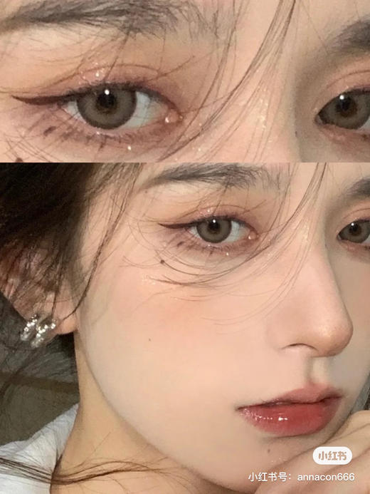 Lilyanna半年抛美瞳 雪鹿棕 14.5mm 商品图0