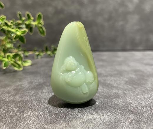 【御珠宫坊】碧玉佛挂件 商品图1