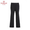 乔万尼休闲舒适直筒微喇长裤休闲裤显瘦EI2F853 商品缩略图4