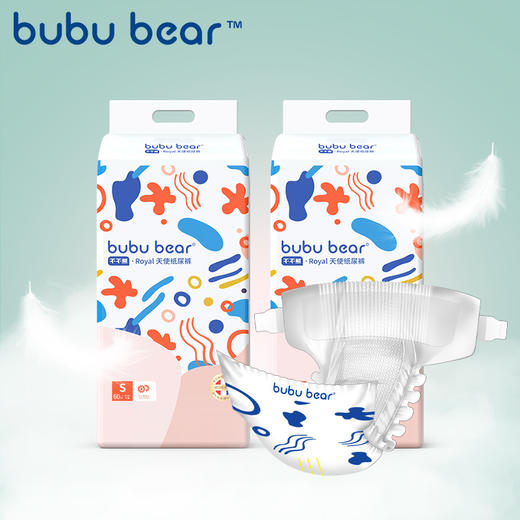 bububear不不熊天使纸尿裤S/M/L码新生婴儿XL超薄透气尿不湿尿片 商品图0
