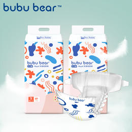 bububear不不熊天使纸尿裤S/M/L码新生婴儿XL超薄透气尿不湿尿片