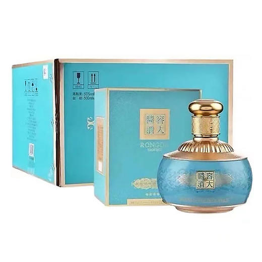 贵州容大酱酒 53度酱香型纯粮白酒批发 整箱4瓶*500ml包邮 商品图0