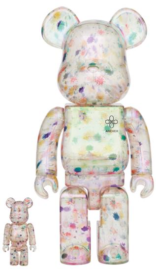 【现货】收藏系列 Be@rbrick 400%系列 彩色碎花 Anever 商品图1