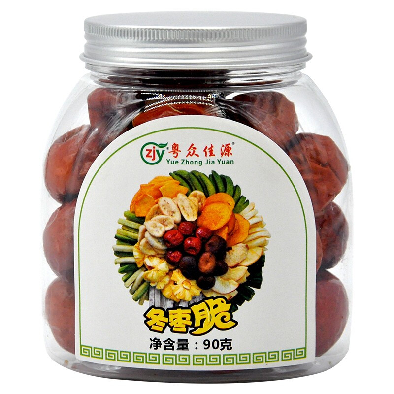 【粤众佳源】冬枣脆90g