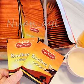 【孕妇儿童可喝 不含咖啡因】100袋/盒 南非博士茶 开普山谷CapeValley