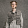 famecoco范可儿马夹女士秋设计感小众牛仔马甲外套F216CA004 商品缩略图0