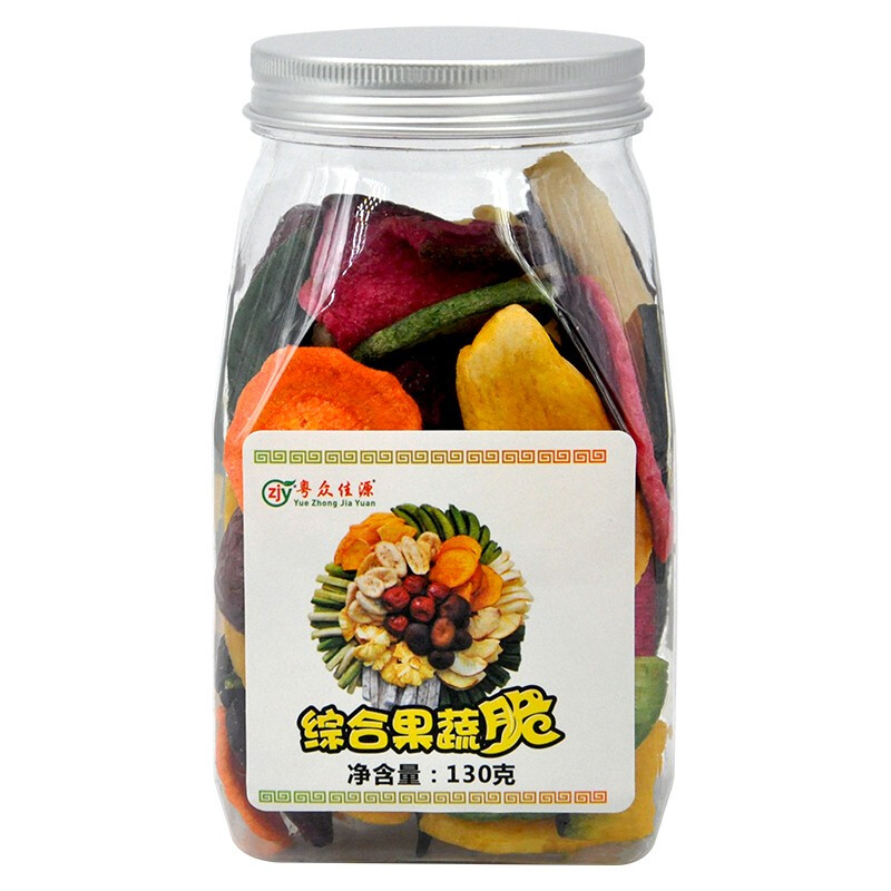 【粤众佳源】综合果蔬脆130g