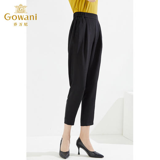 乔万尼重磅真丝休闲哈伦裤七分裤23姆米EI2F768 商品图2